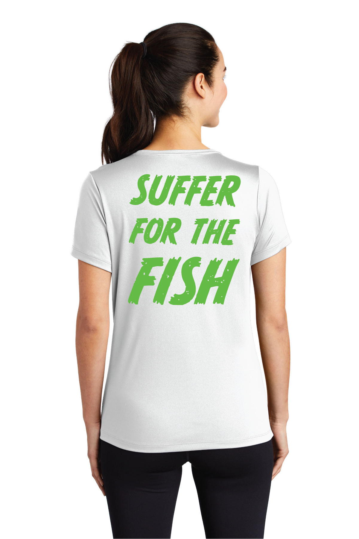 LST420 Sport-Tek ® Ladies Posi-UV ® Pro Scoop Neck Tee