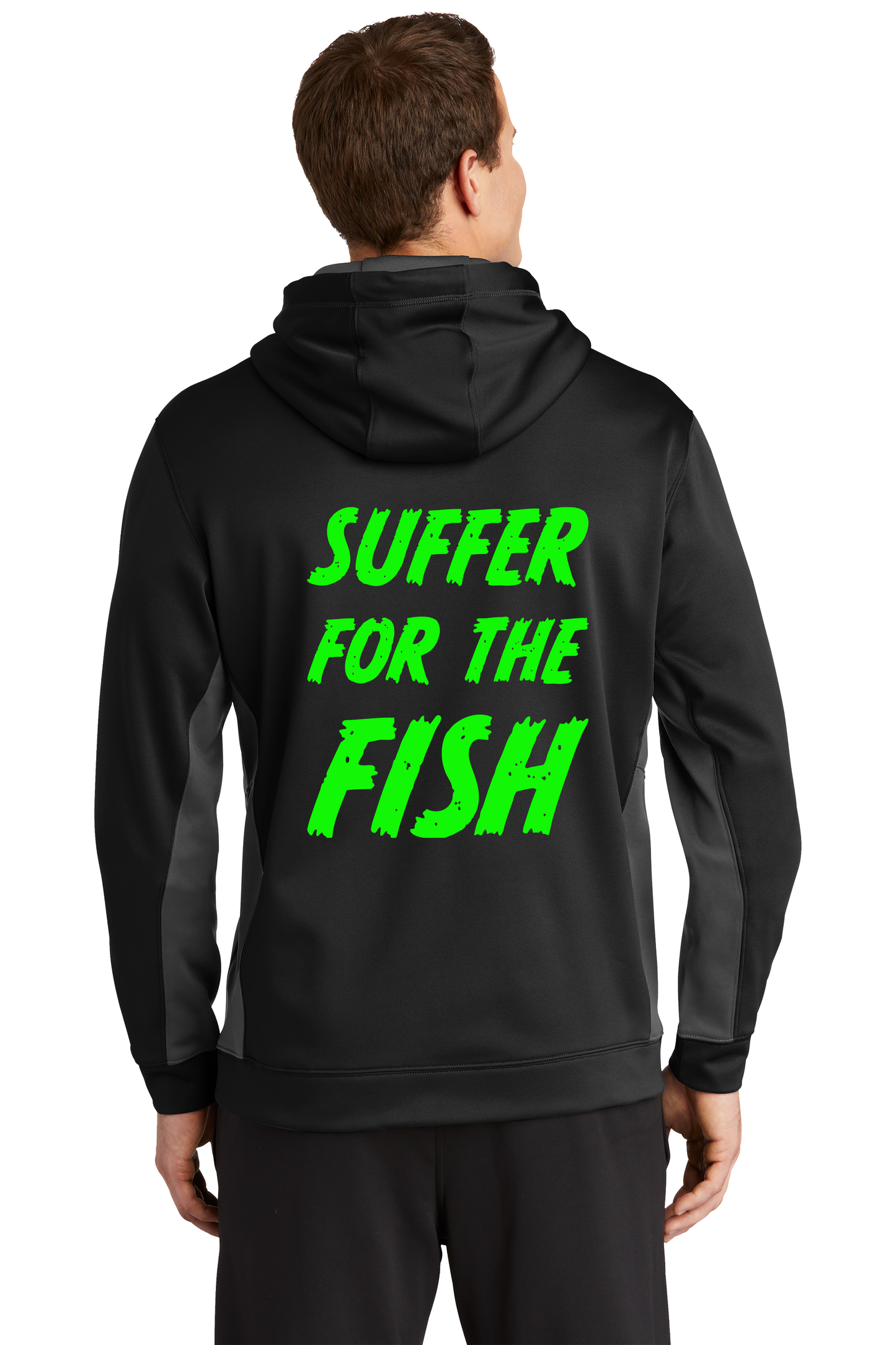 ST235 Sport-Tek® Sport-Wick® Fleece Colorblock Hooded Pullover