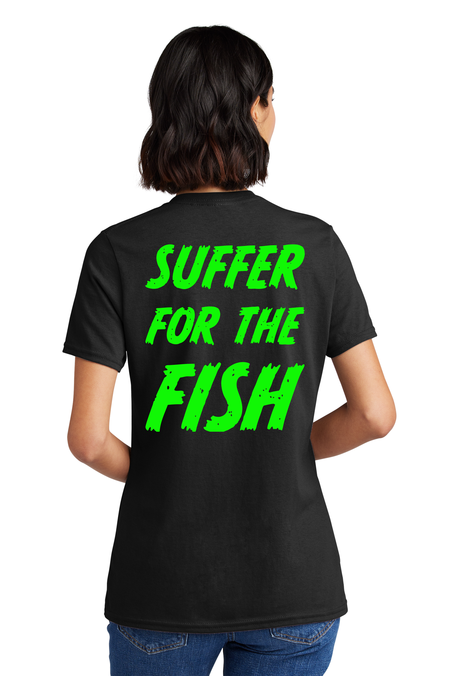 LPC54V Port & Company® Ladies Core Cotton V-Neck Tee