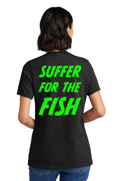 LPC54V Port & Company® Ladies Core Cotton V-Neck Tee