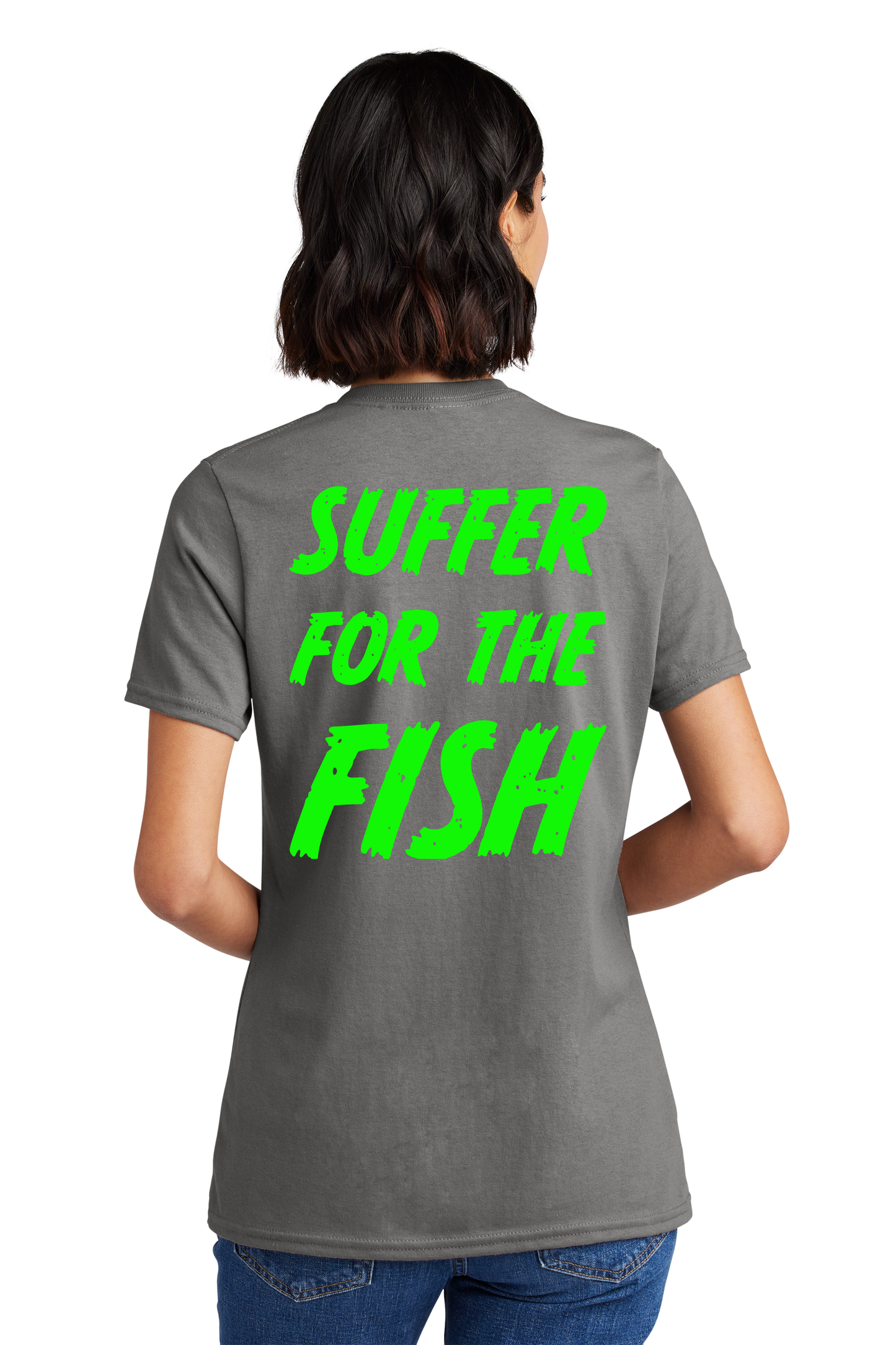 LPC54V Port & Company® Ladies Core Cotton V-Neck Tee