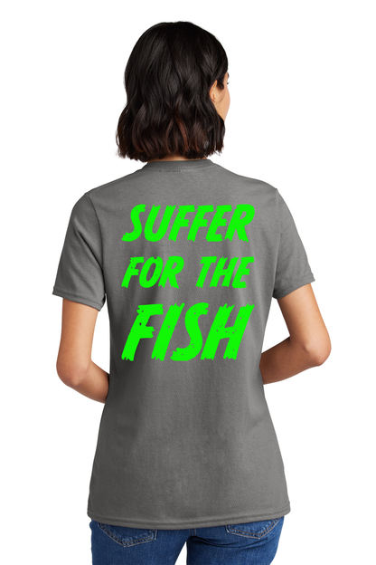 LPC54V Port & Company® Ladies Core Cotton V-Neck Tee