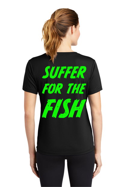 LST340 Sport-Tek® Ladies PosiCharge® RacerMesh® V-Neck Tee
