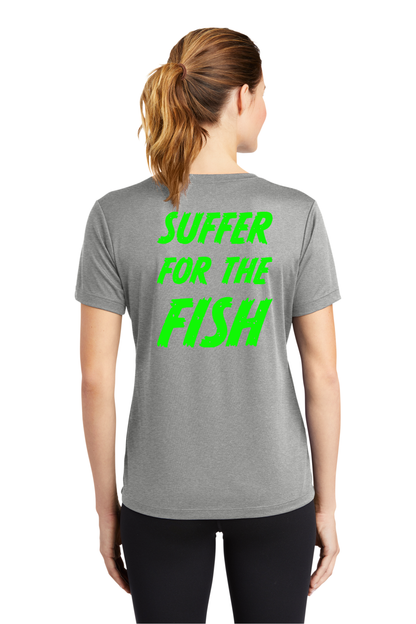 LST340 Sport-Tek® Ladies PosiCharge® RacerMesh® V-Neck Tee