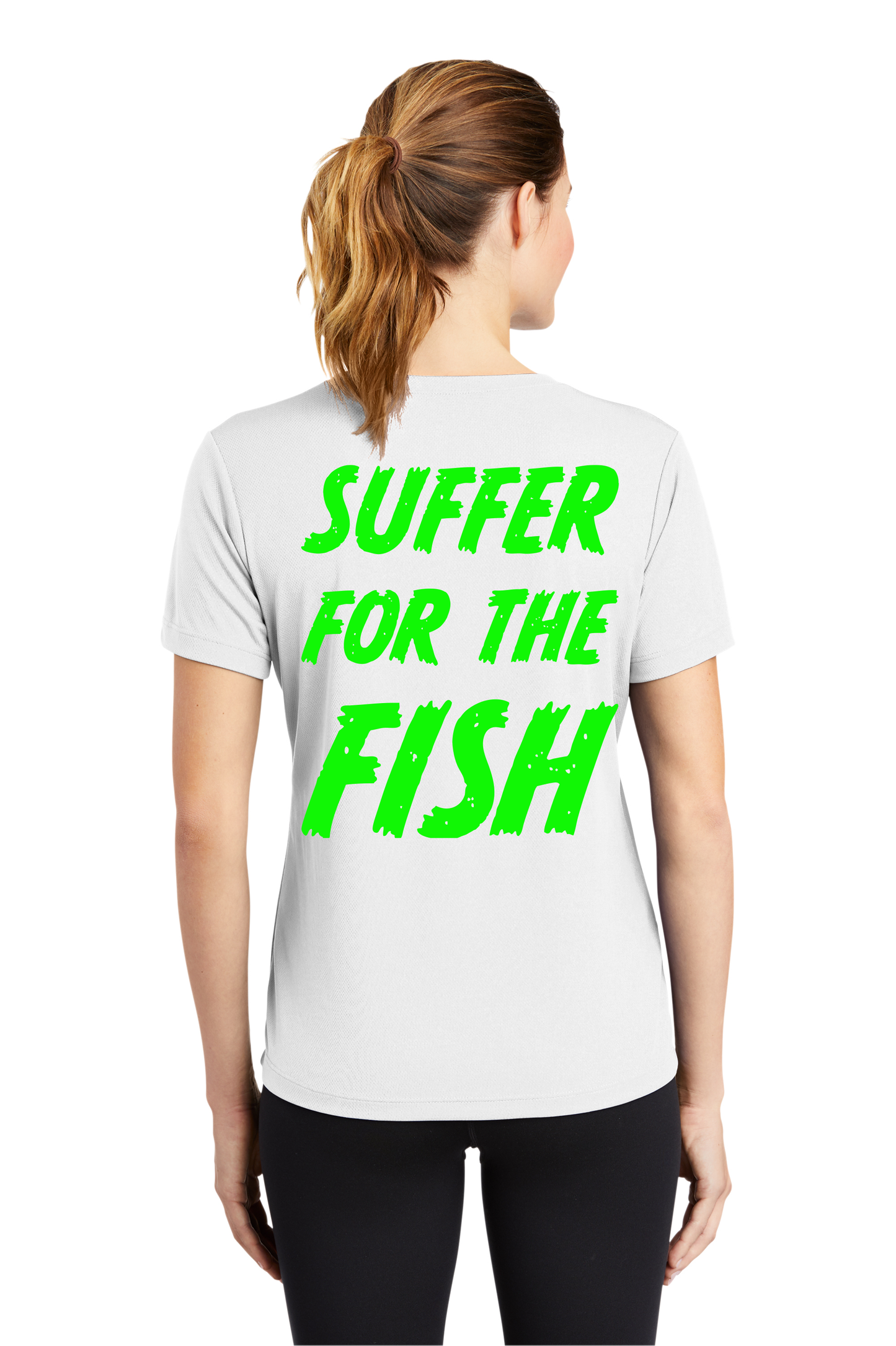 LST340 Sport-Tek® Ladies PosiCharge® RacerMesh® V-Neck Tee