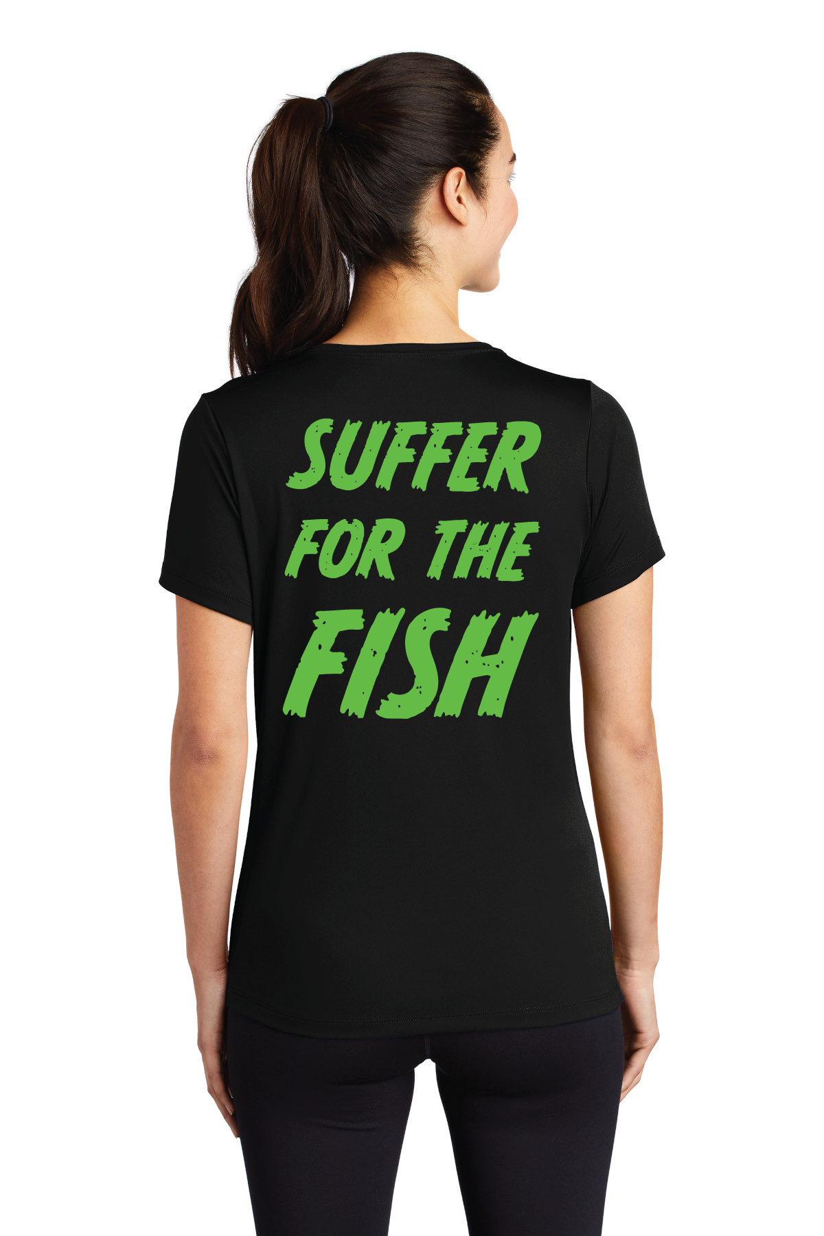 LST420 Sport-Tek ® Ladies Posi-UV ® Pro Scoop Neck Tee