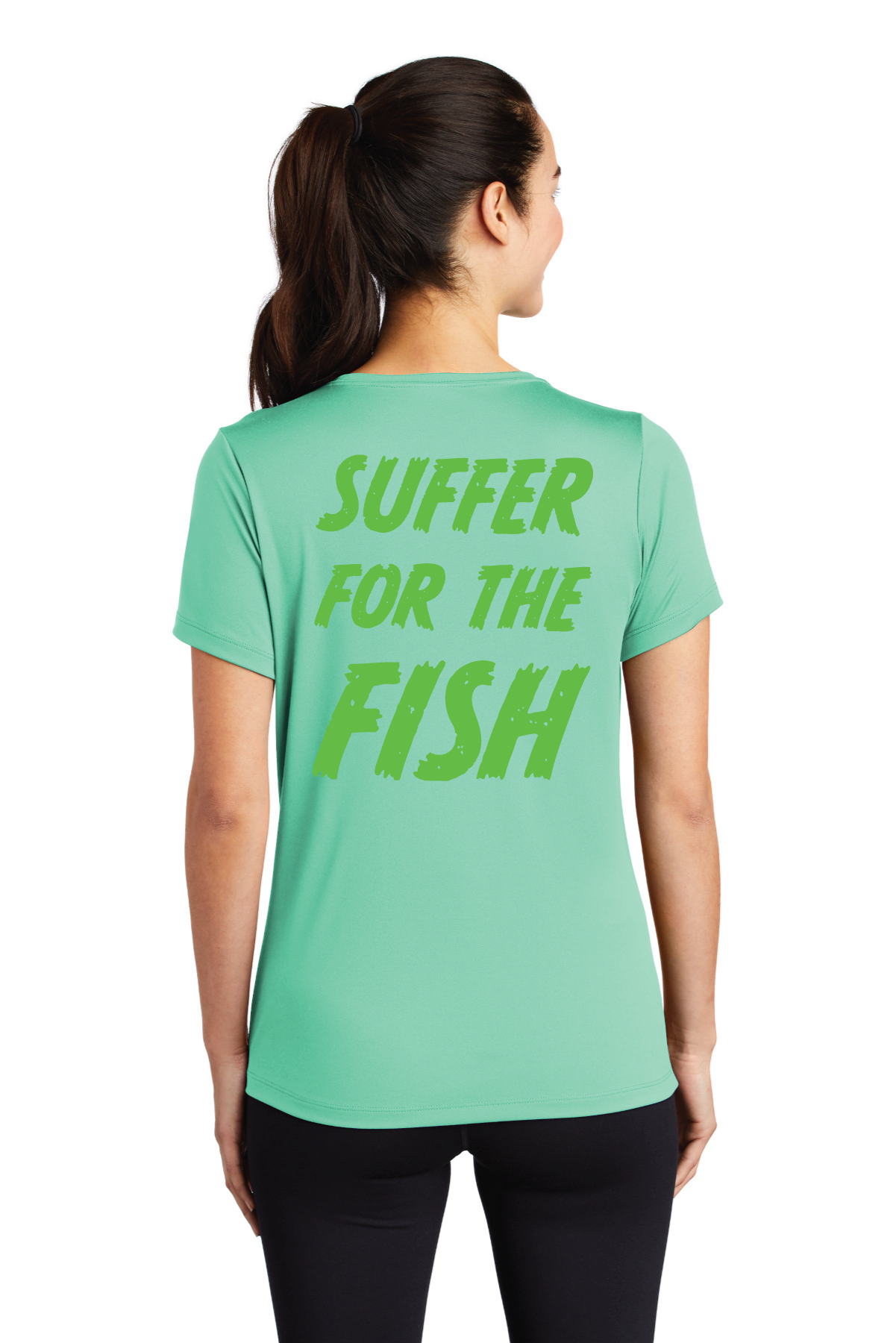 LST420 Sport-Tek ® Ladies Posi-UV ® Pro Scoop Neck Tee