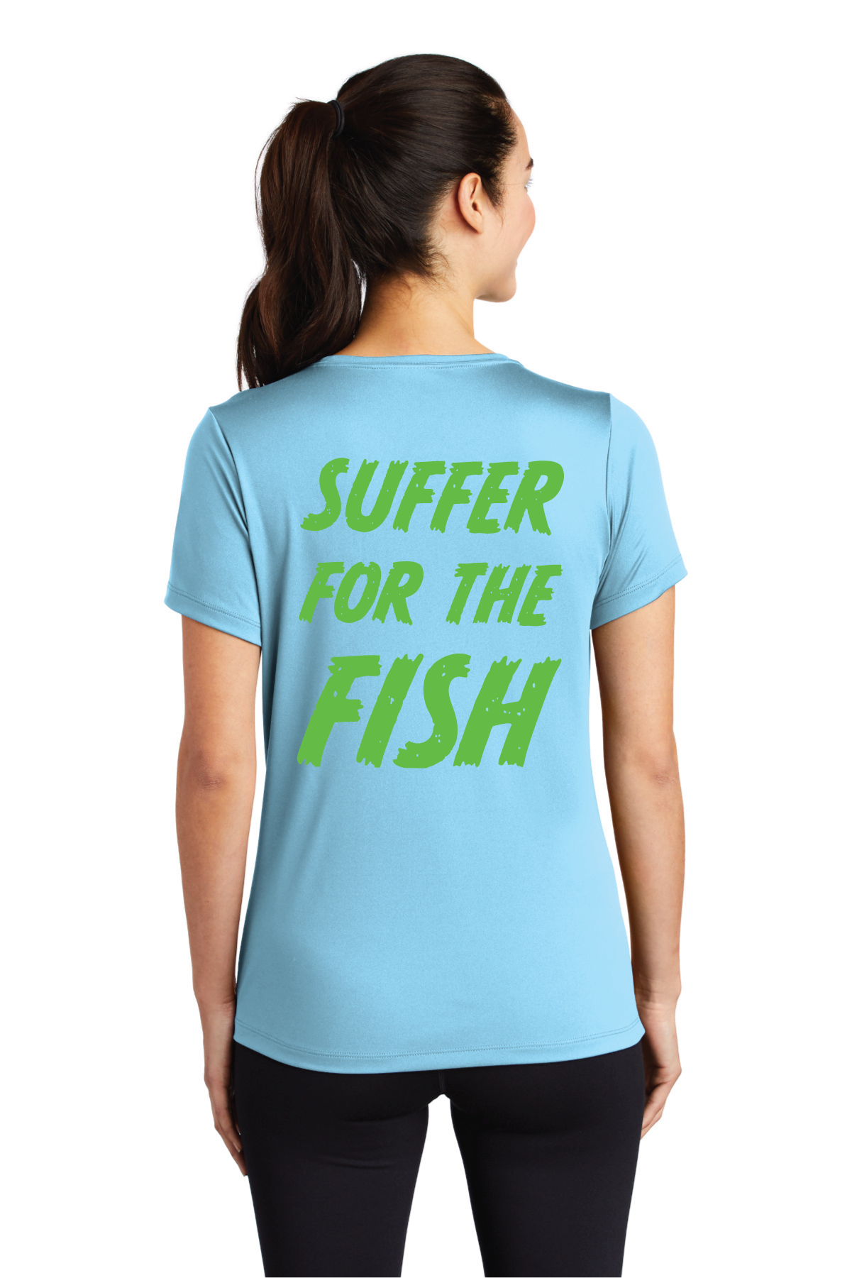 LST420 Sport-Tek ® Ladies Posi-UV ® Pro Scoop Neck Tee