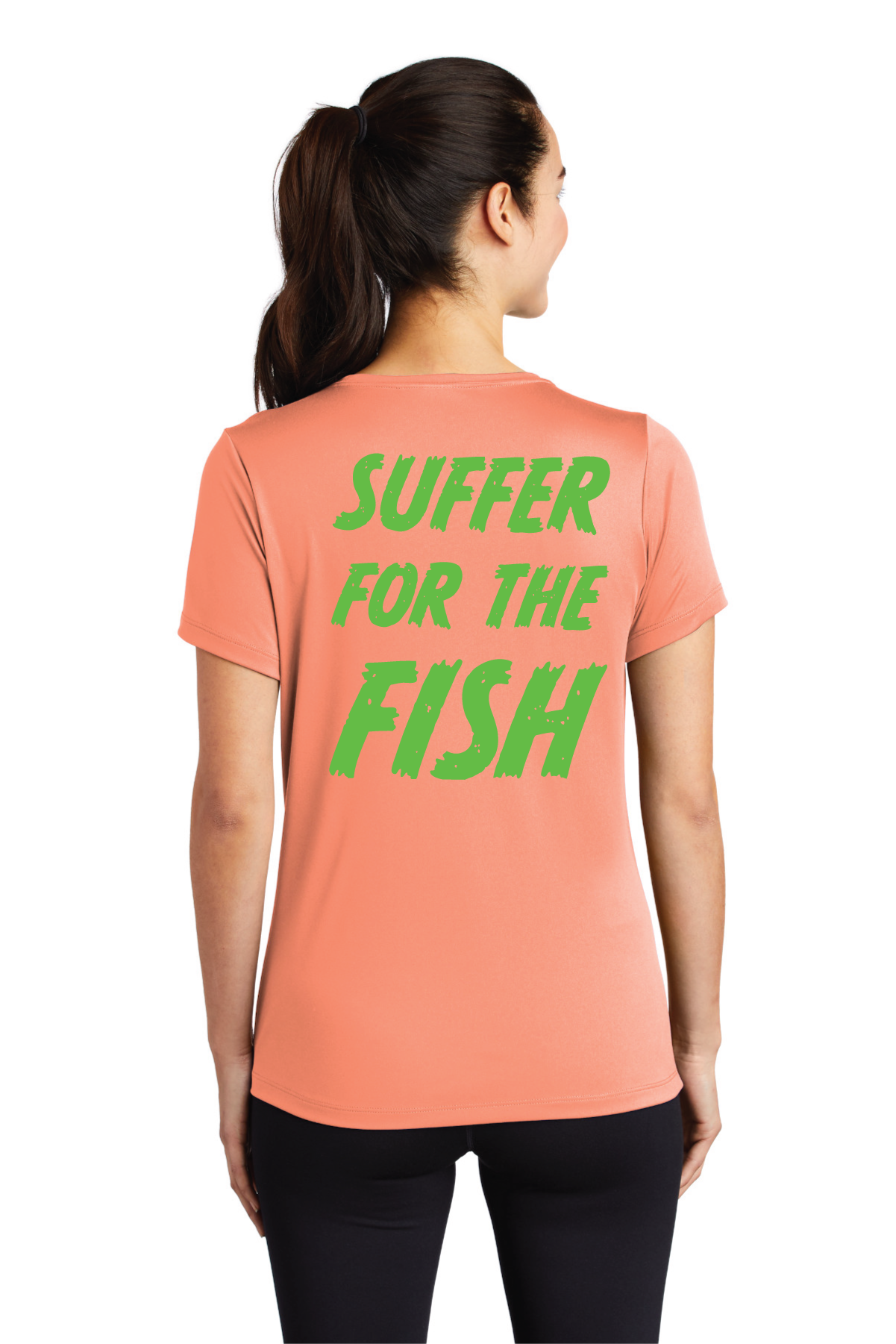 LST420 Sport-Tek ® Ladies Posi-UV ® Pro Scoop Neck Tee