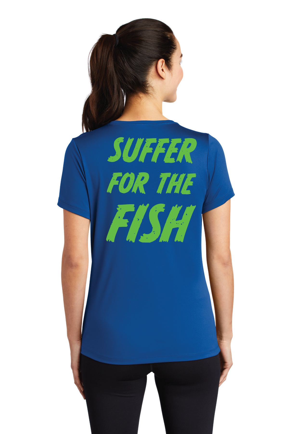 LST420 Sport-Tek ® Ladies Posi-UV ® Pro Scoop Neck Tee