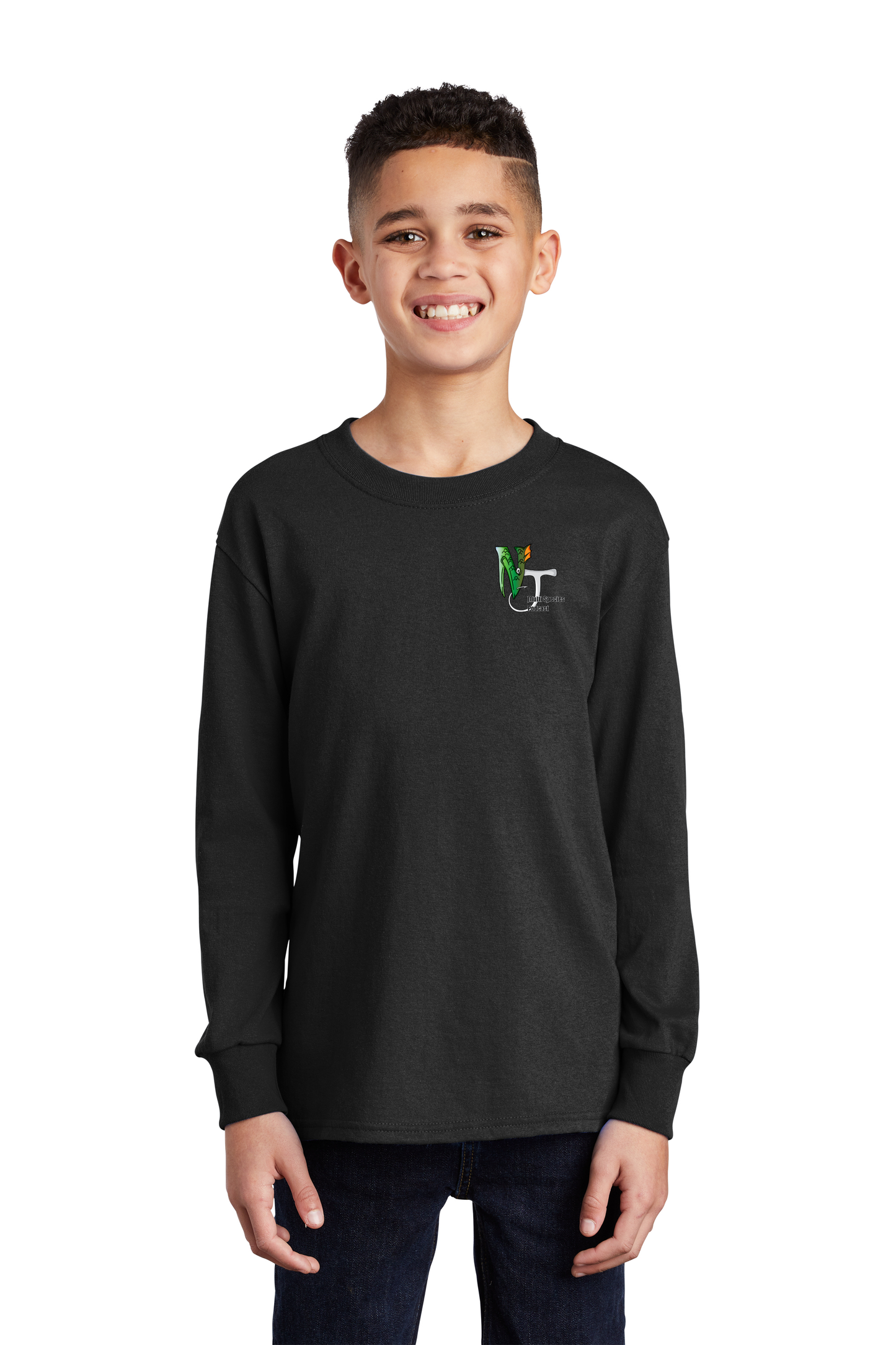PC54YLS Port & Company® Youth Long Sleeve Core Cotton Tee