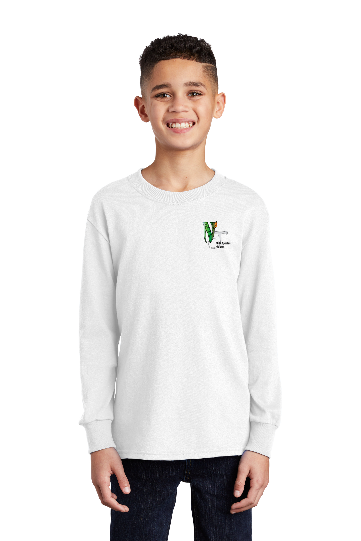 PC54YLS Port & Company® Youth Long Sleeve Core Cotton Tee
