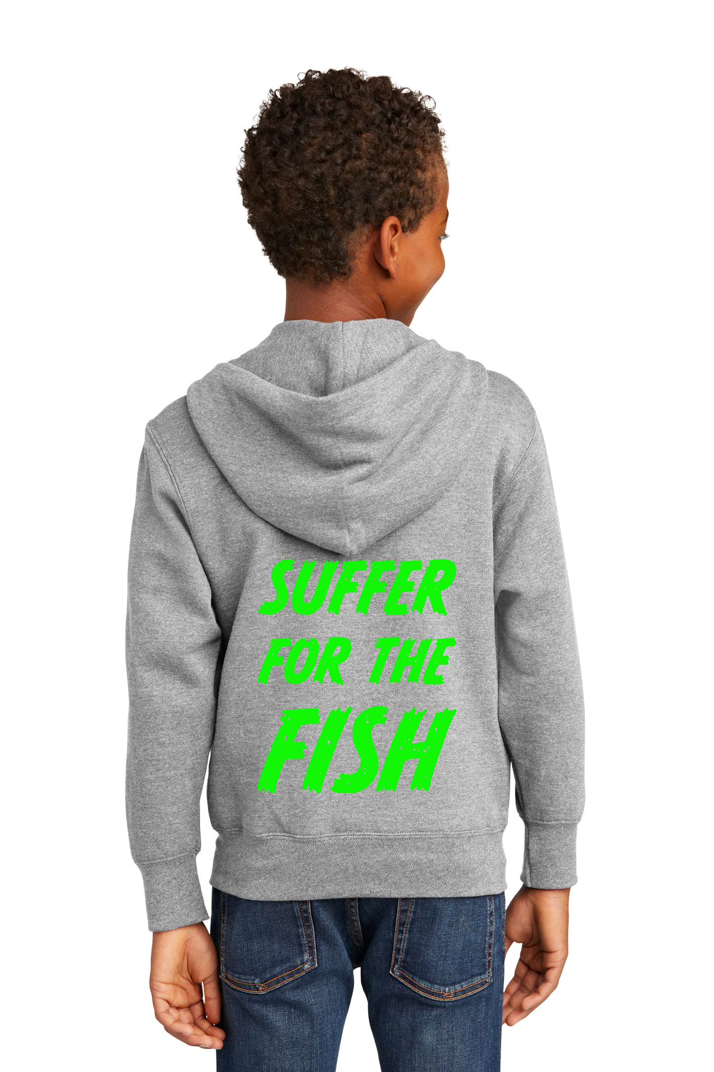 PC90YZH Port & Company® Youth Core Fleece Full-Zip Hooded Sweatshirt