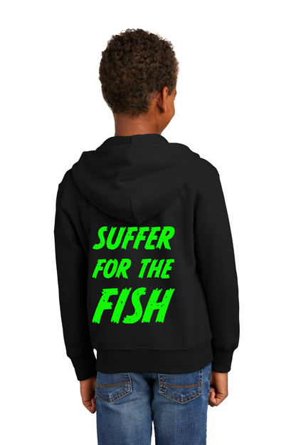 PC90YZH Port & Company® Youth Core Fleece Full-Zip Hooded Sweatshirt