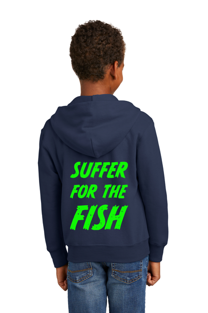 PC90YZH Port & Company® Youth Core Fleece Full-Zip Hooded Sweatshirt