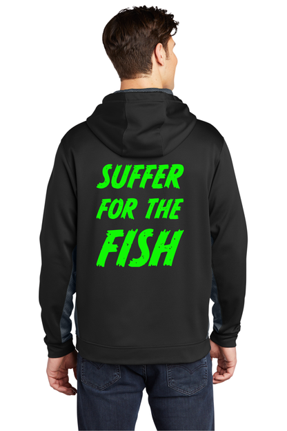 ST239 Sport-Tek® Sport-Wick® CamoHex Fleece Colorblock Hooded Pullover