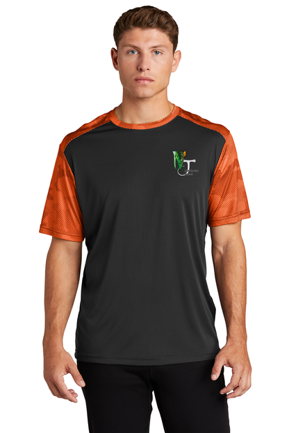 ST371 Sport-Tek® CamoHex Colorblock Tee