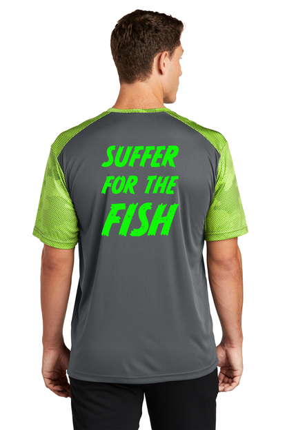 ST371 Sport-Tek® CamoHex Colorblock Tee