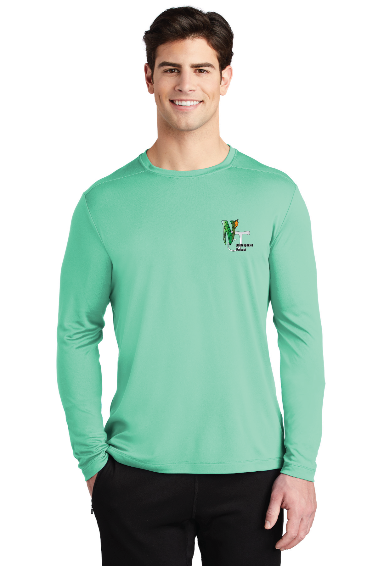 ST420LS  Sport-Tek ® Posi-UV ® Pro Long Sleeve Tee