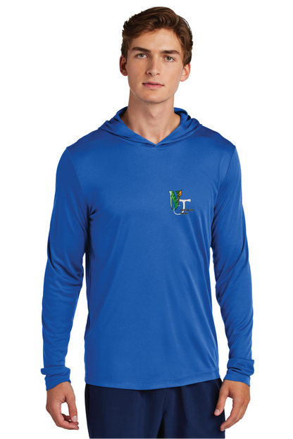 ST420LSH Sport-Tek® Posi-UV® Pro Long Sleeve Hoodie