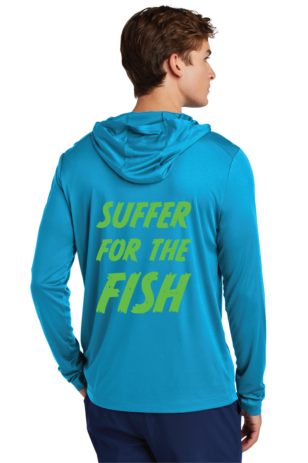 ST420LSH Sport-Tek® Posi-UV® Pro Long Sleeve Hoodie