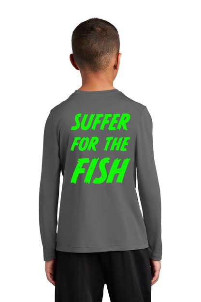YST420LS Sport-Tek ® Youth Posi-UV ® Pro Long Sleeve Tee