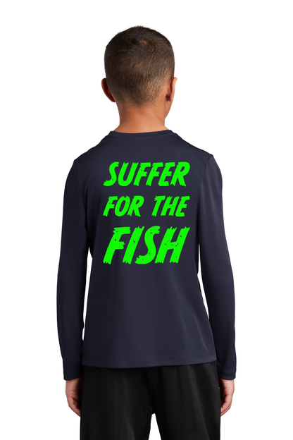 YST420LS Sport-Tek ® Youth Posi-UV ® Pro Long Sleeve Tee