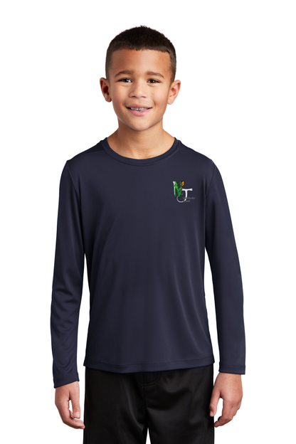 YST420LS Sport-Tek ® Youth Posi-UV ® Pro Long Sleeve Tee